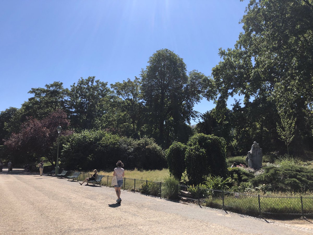 Durchatmen! Was kaum noch möglich schien, wird endlich wahr: Die Parks in #Paris haben tatsächlich wieder geöffnet. Quel bonheur !