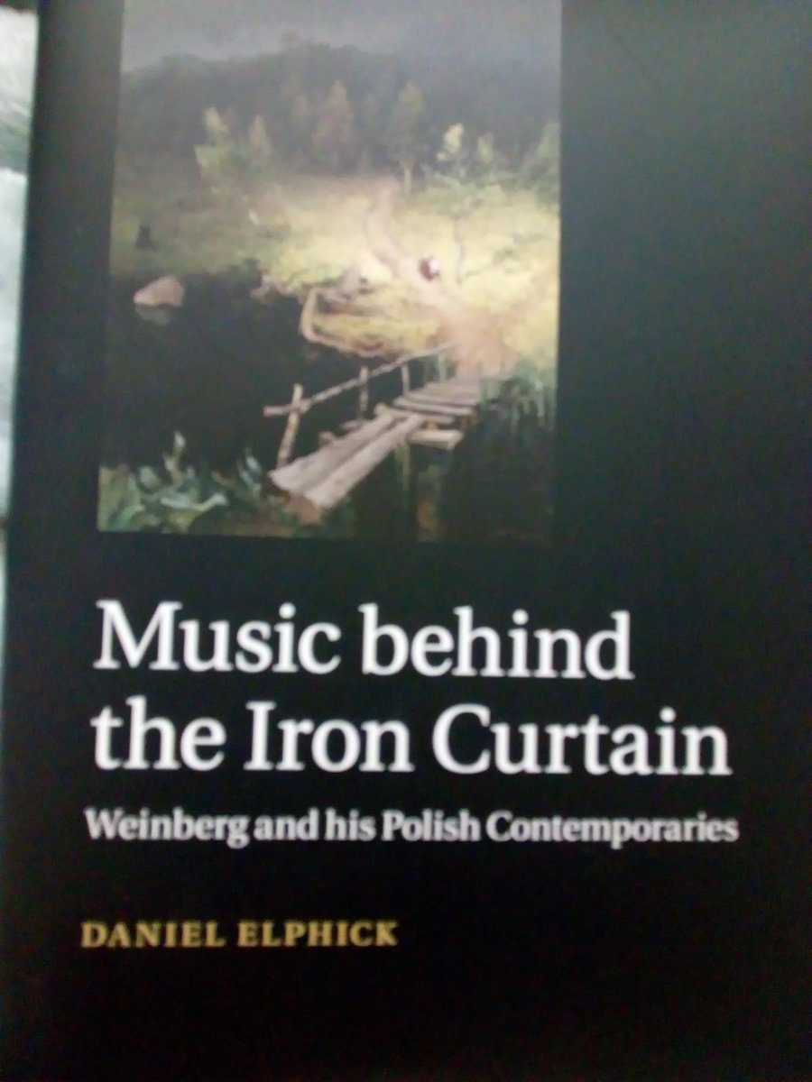 Another Twitter pal, another superb book - you can even get the keyboard out and play through the musical examples, though just one or two fingers in my case, as I'm not the best...