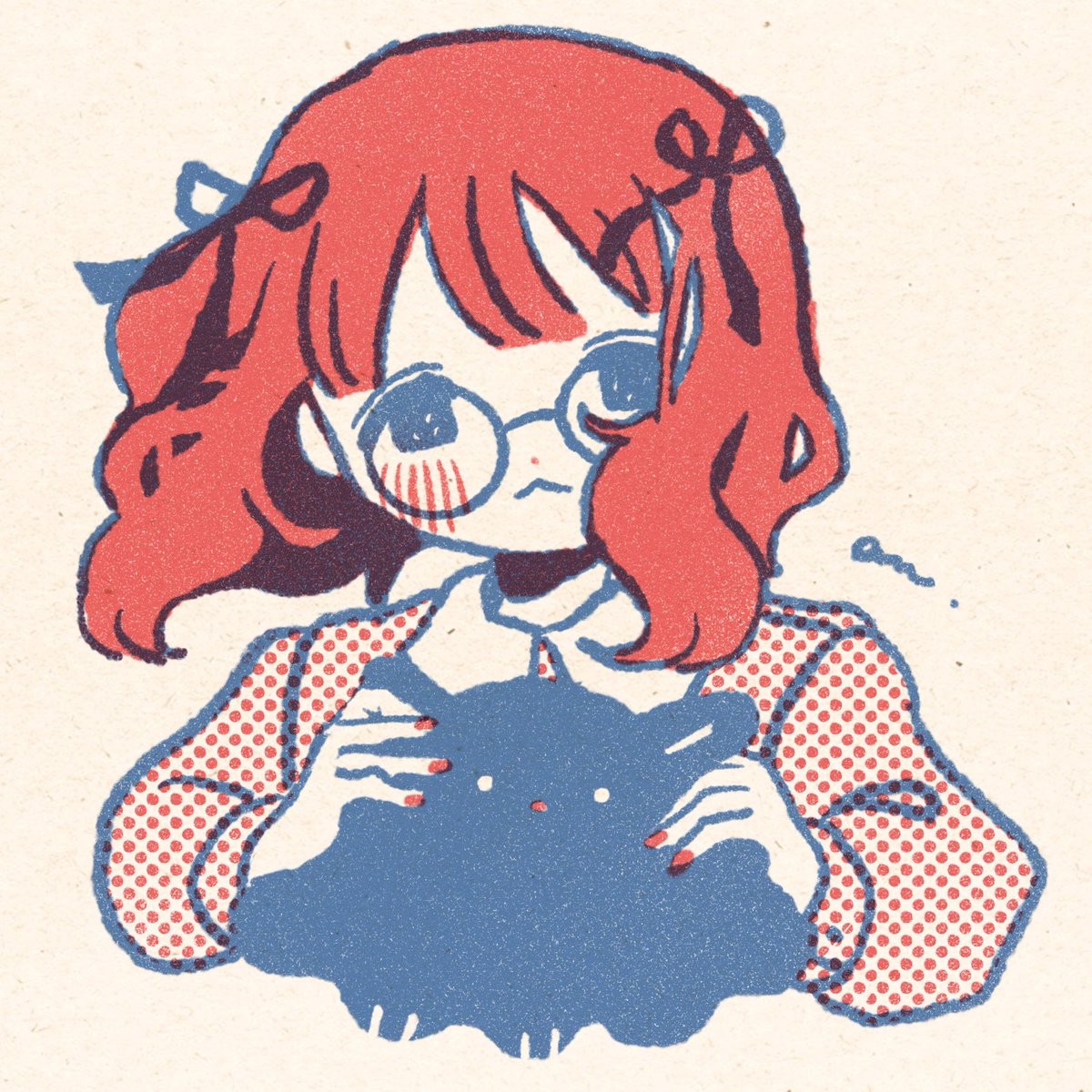 「むにむに 」|あんころもちこ先生のイラスト