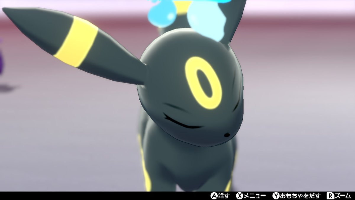 きせのん ブラッキーくんまつ毛美少年過ぎた ポケモン剣盾 Nintendoswitch