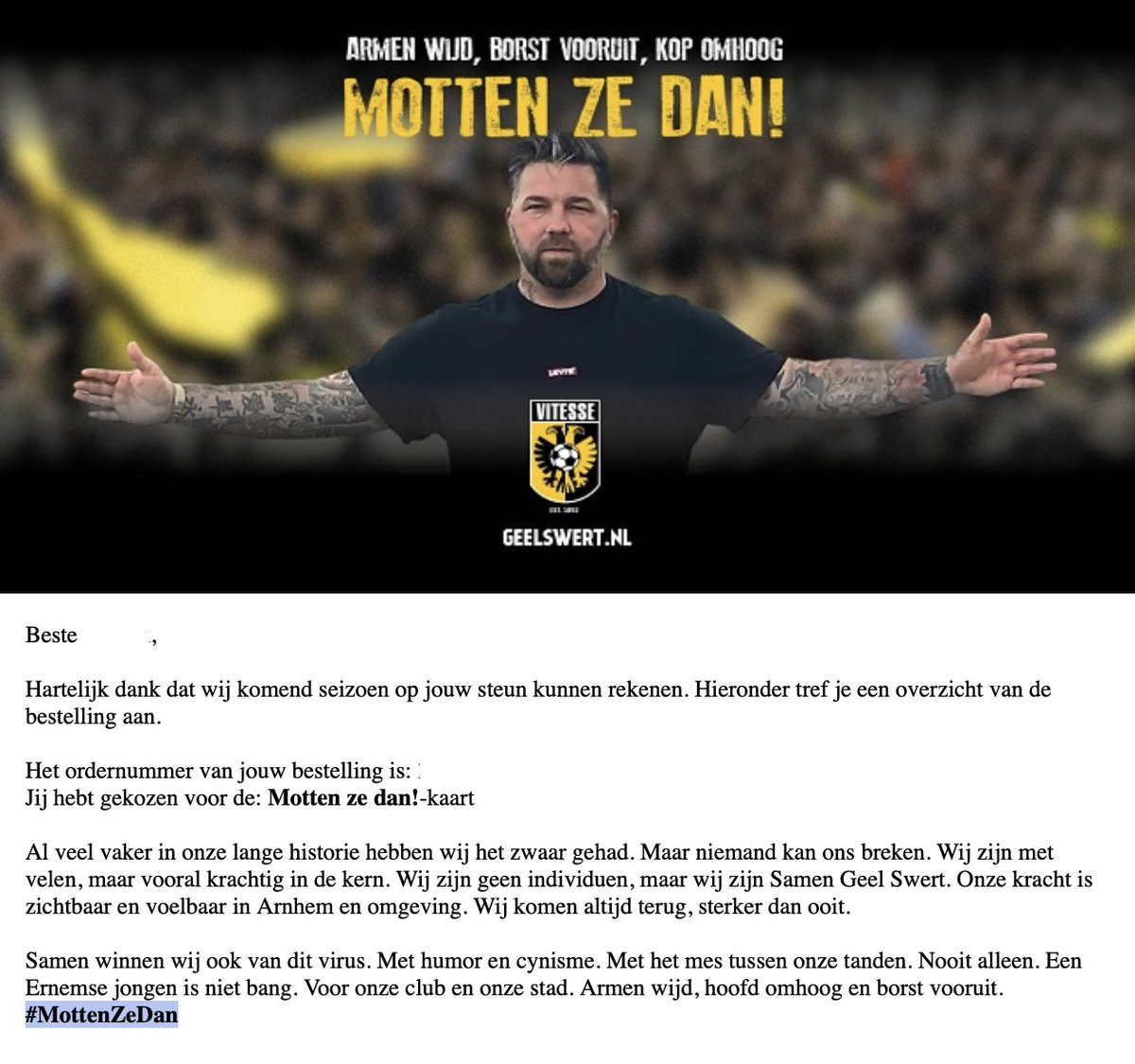 planters's tweet image. Geen discussie! Gewoon weer 'n jaartje nuilen #Vitesse #MottenZeDan