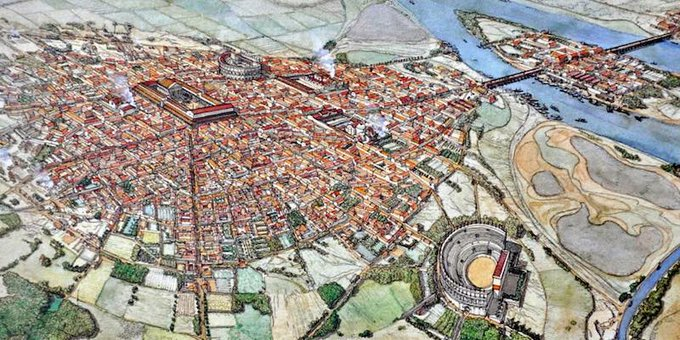 19. Lutetia, present-day Paris (2nd century AC)Source:  http://shorturl.at/nwGHV 