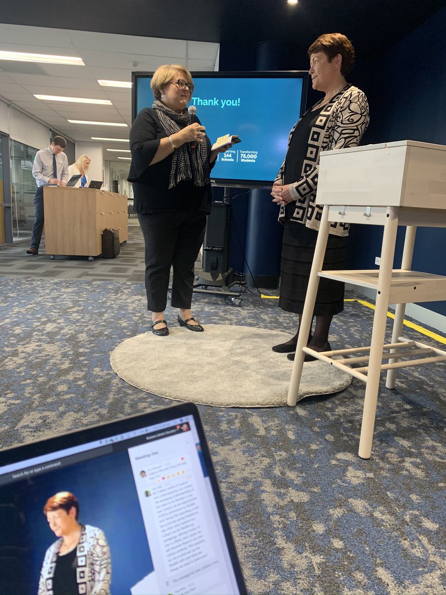 TGriffith_edu's tweet photo. An incredible opportunity supporting the connection of 80+ @Cath_Ed_BNE leaders through @MicrosoftTeams this week. Looking forward to part two this Thursday #bcefuturelearningcommunities #MicrosoftEDU https://t.co/SeGdOFhOIG