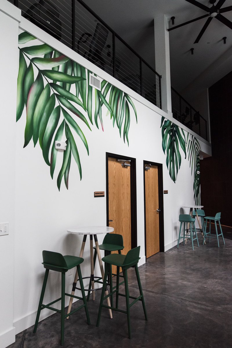 jmrago's tweet photo. New mural completed for Solis Carraway Chamblee &amp; Cooper Carry interiors Atlanta🙌🏼🎨🌱 https://t.co/aZPmFmMVKS