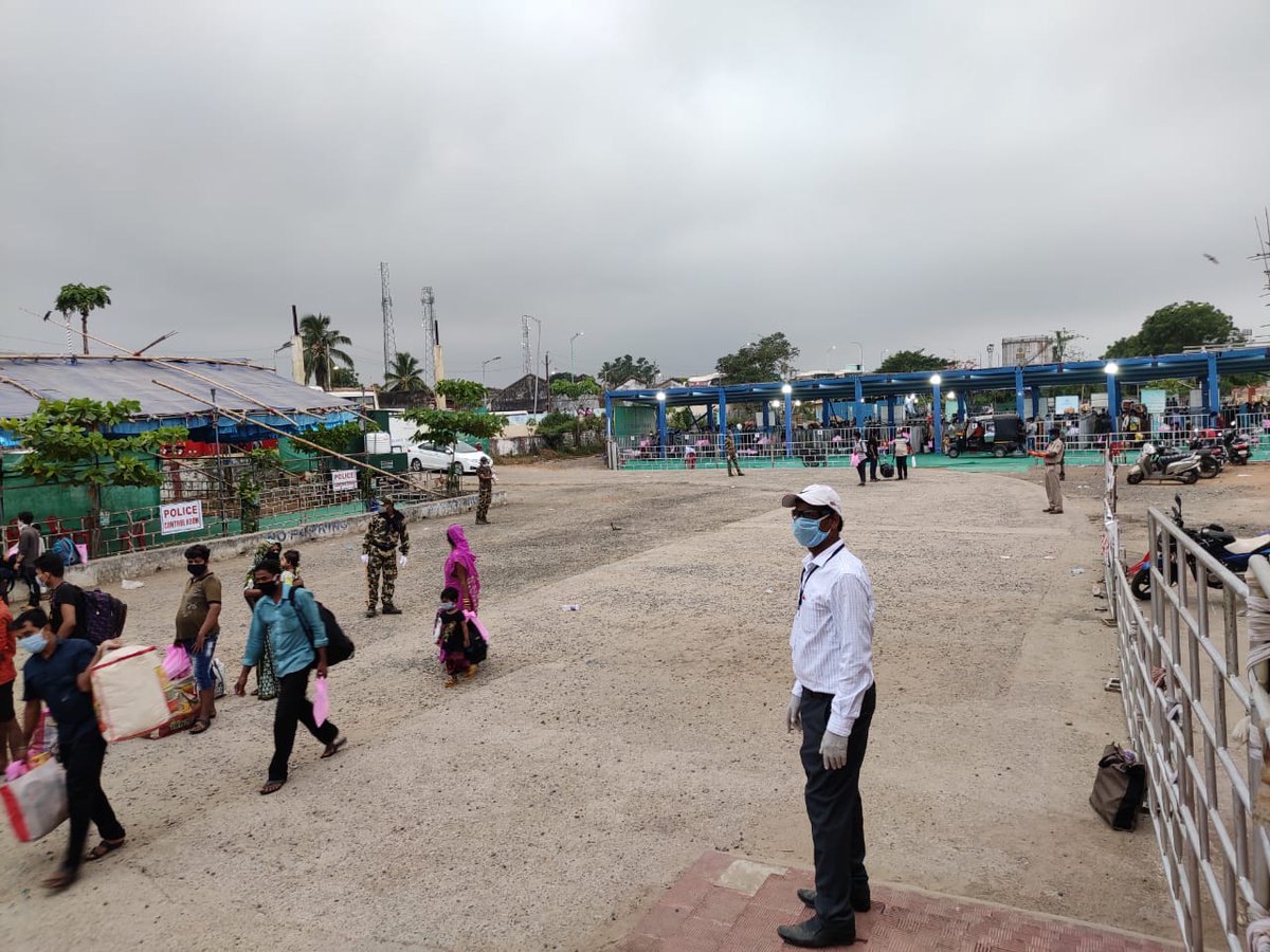 It is essential to treat everyone with dignity and respect. Accordingly arrangements have been made to send the passengers of Special Shramik trains. Everyday thousands such people of Ganjam are sent to Institutional Quarantine Centers in human manner