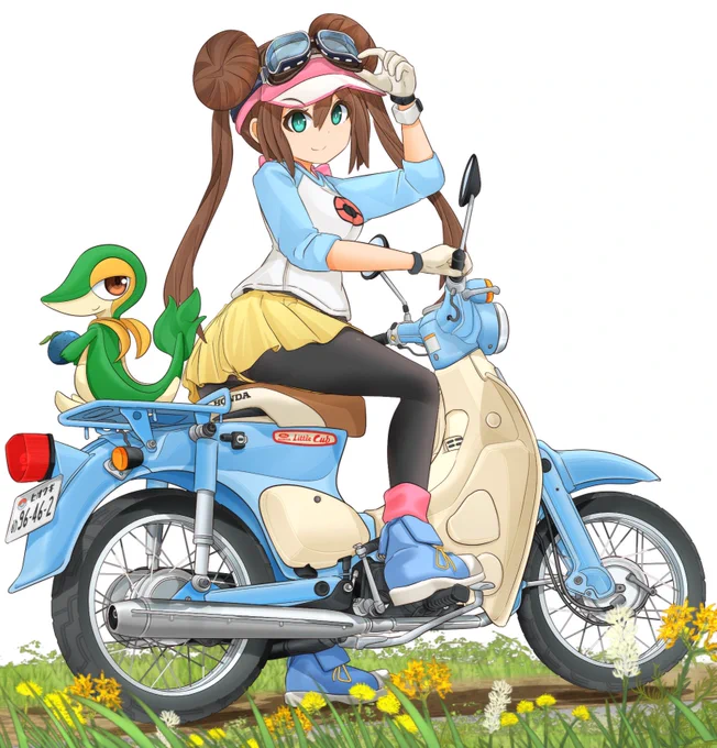 メイちゃんとリトルカブ
#ポケモン 