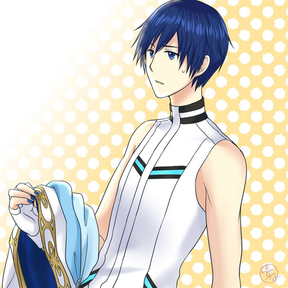 急に暑かったから絵描くリハビリに…。　#夏だからコートを脱いだオリジネイターを描こう