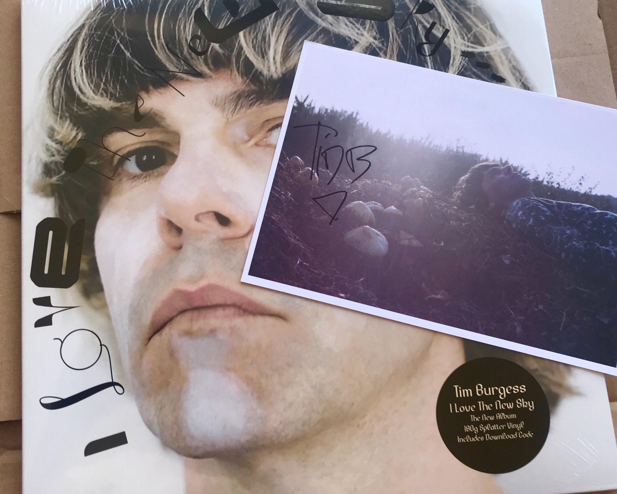 It s landed! Weekend listening sorted courtesy of Happy birthday too! 