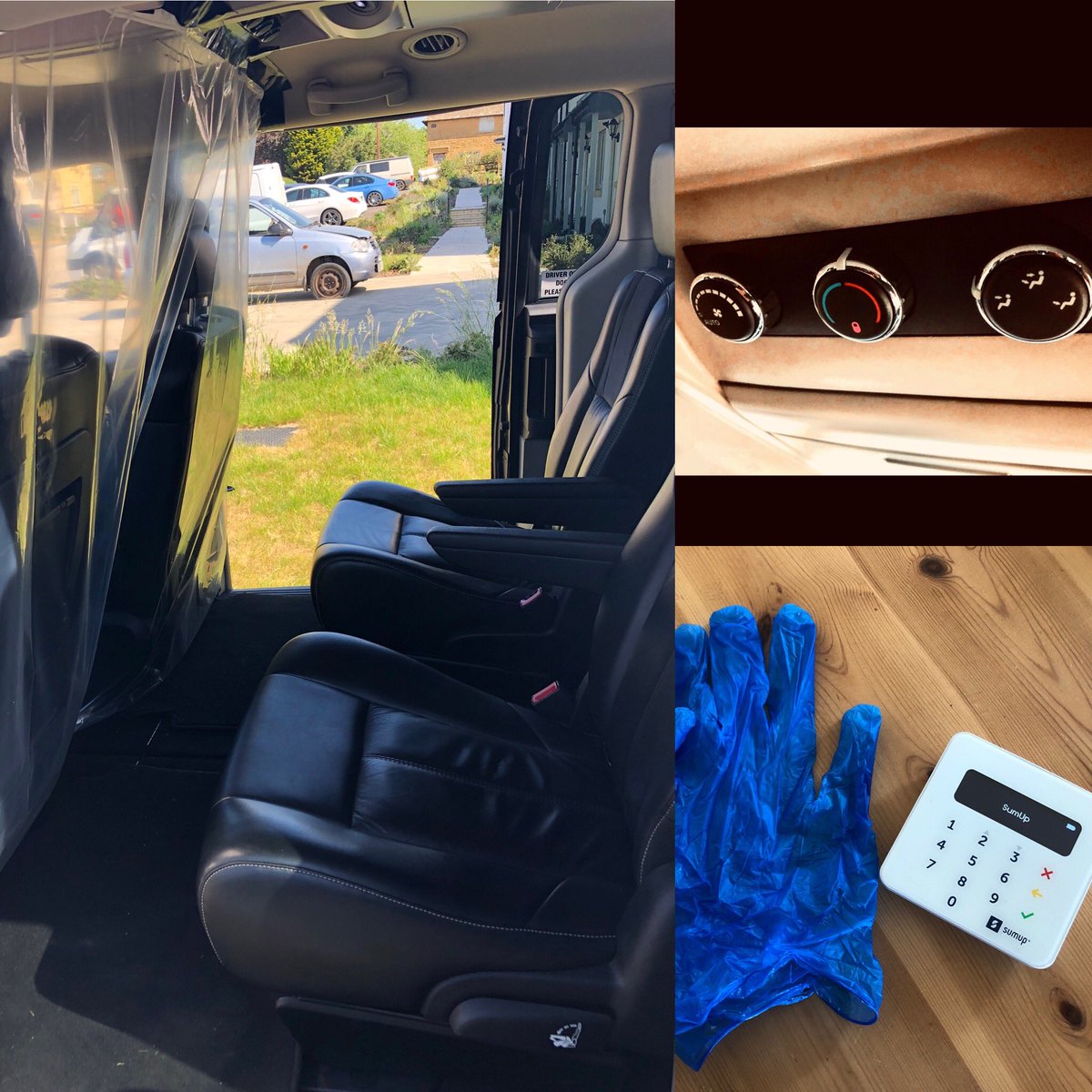 aprivatehire's tweet photo. A Private Hire taxi now has a screen between driver and passengers, our doors are fully electric operated, fully air-conditioned, gloves provided,pay contactless in the car or in advance. Our driver will be wearing gloves and a mask. #StaySafe #winchcombe #cotswolds 07540437546 https://t.co/Z1UIo94RFr