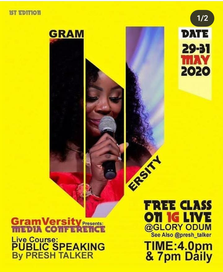 LovelyNabHays's tweet photo. Yesterday my Queen hosted a talent show and it was extremely fun.
Today is another day and my Queen would be live at 7pm WAT to talk about her craft. You know how she's good with her craft.
Do well to join and learn a thing or two. @ThePresh_Talker
#PreshTalker
#PreshDavid https://t.co/saQhvrSvRT