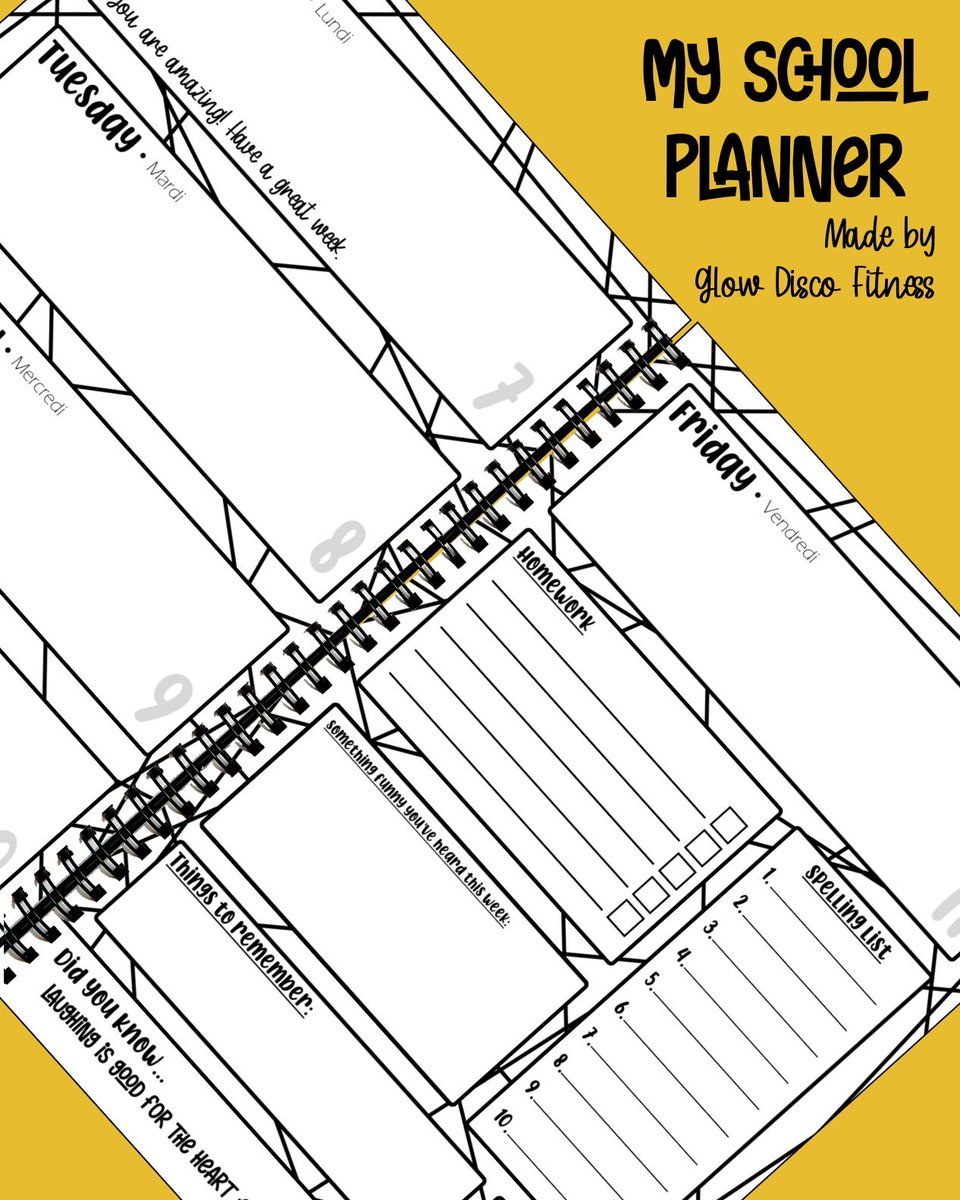During these difficult times, children may be feeling a little anxious about returning back to school. 
We have designed a KS2 school planner that focuses on their wellbeing that will hopefully make the start of term feel a little easier.
#SchoolPlanner #MySchoolPlanner #KS2
