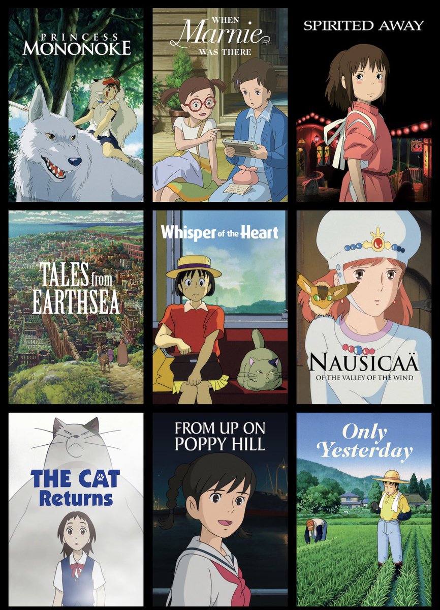 bellabelle_w's tweet photo. วันนี้จะมารีวิว Animation จาก #StudioGhibli ที่เราเคยดูไว้ในนี้นะคะ เผื่อมีคนสนใจ☺️😊 ส่วนตัวชอบการ์ตูนจาก studio ghibliมาก ทั้งเนื้อเรื่อง ภาพและเพลง เราจะรวบรวมไว้ข้างล่างนี้ค่ะ 👇🏻 #NetflixTH #รีวิวNetflix https://t.co/4Oy8cjPlSO