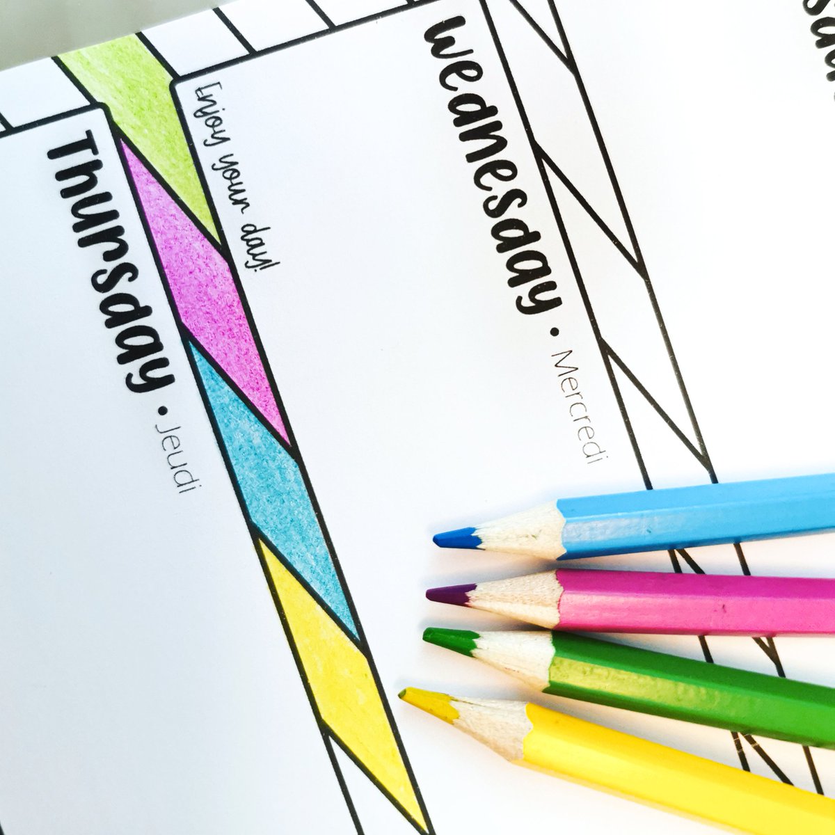 disco_glow's tweet photo. Our planner is completely black and white, filled with over 100 mindfulness colouring borders.

Mindfulness colouring can provide numerous benefits for children. It can give them a chance to relax, refocus, lift their mood, decrease anxiety and any school stresses. https://t.co/hcSJvzGiuC