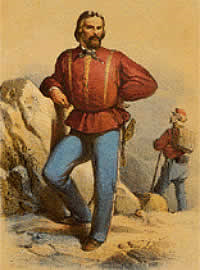 Garibaldi's Chief of General Staff, Giuseppe Sirtori (photo), moved to block Von Mechel's attack, being wounded in the process. Nonetheless, Von Mechel's men succeeded in reaching Piazza Fieravecchia >> 131