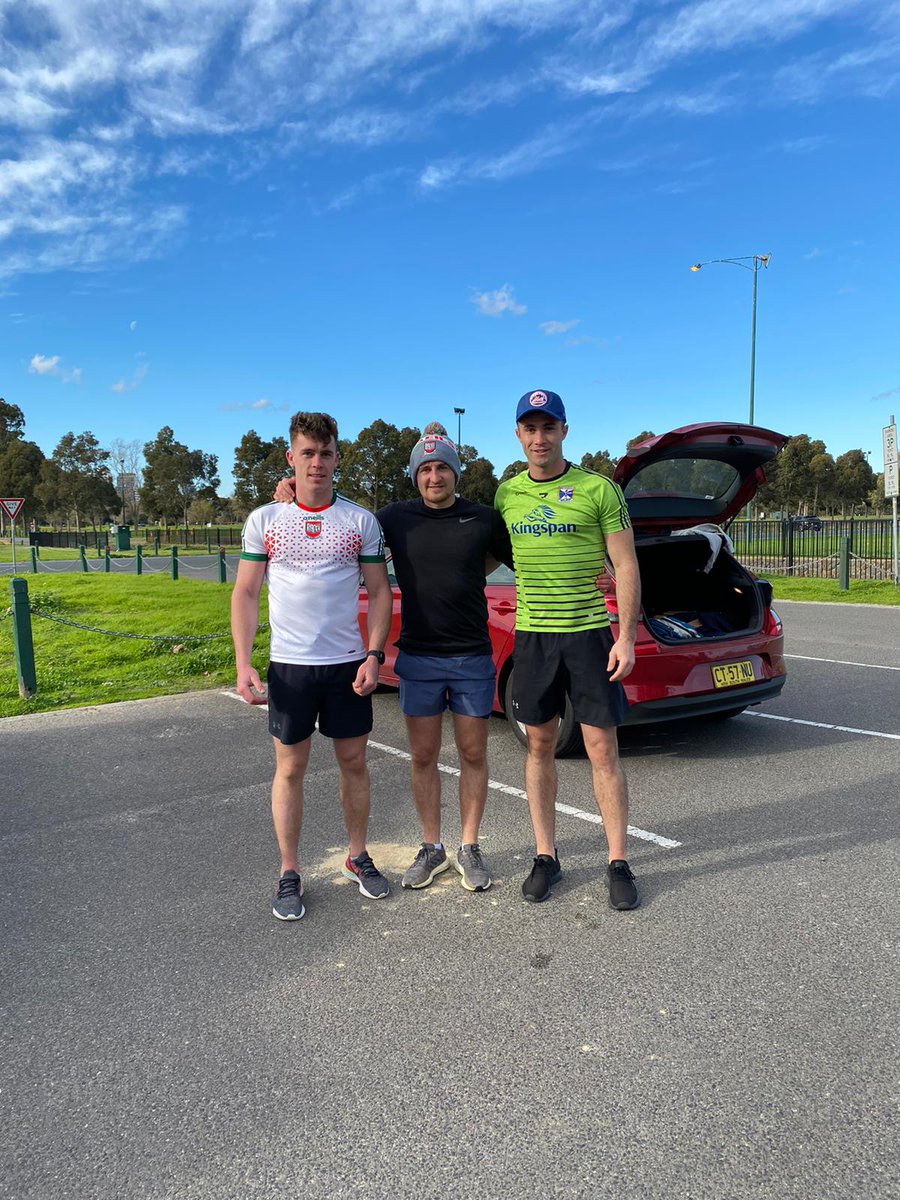 A run down under!

A big thanks to @cormac_3j for taking part in our 30 min challenge in Sydney. Also big thanks to Cavan men <a href="/DMcVeety11/">Dara McVeety</a> and <a href="/NevinODonnell/">Nevin O Donnell</a> who also took part. Well done to all and your support for Kells SOSAD is greatly appreciated.