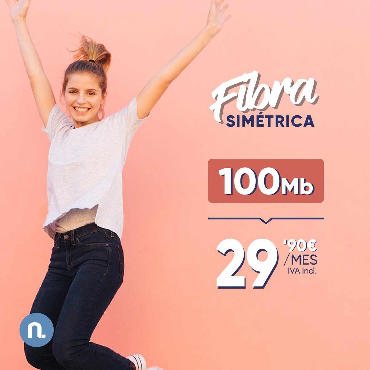 NetllarAlcorcon's tweet image. ¡Lo que ves es lo que hay! Si solo quieres Internet, solo tendrás Internet y nada más.

✅ Sin obligarte a tener una línea de Fijo
✅ Sin cuota de mantenimiento
✅ Sin cuota de línea

💥Por solo 29,90€/mes IVA incluido💥

Más info en netllar.es/internet