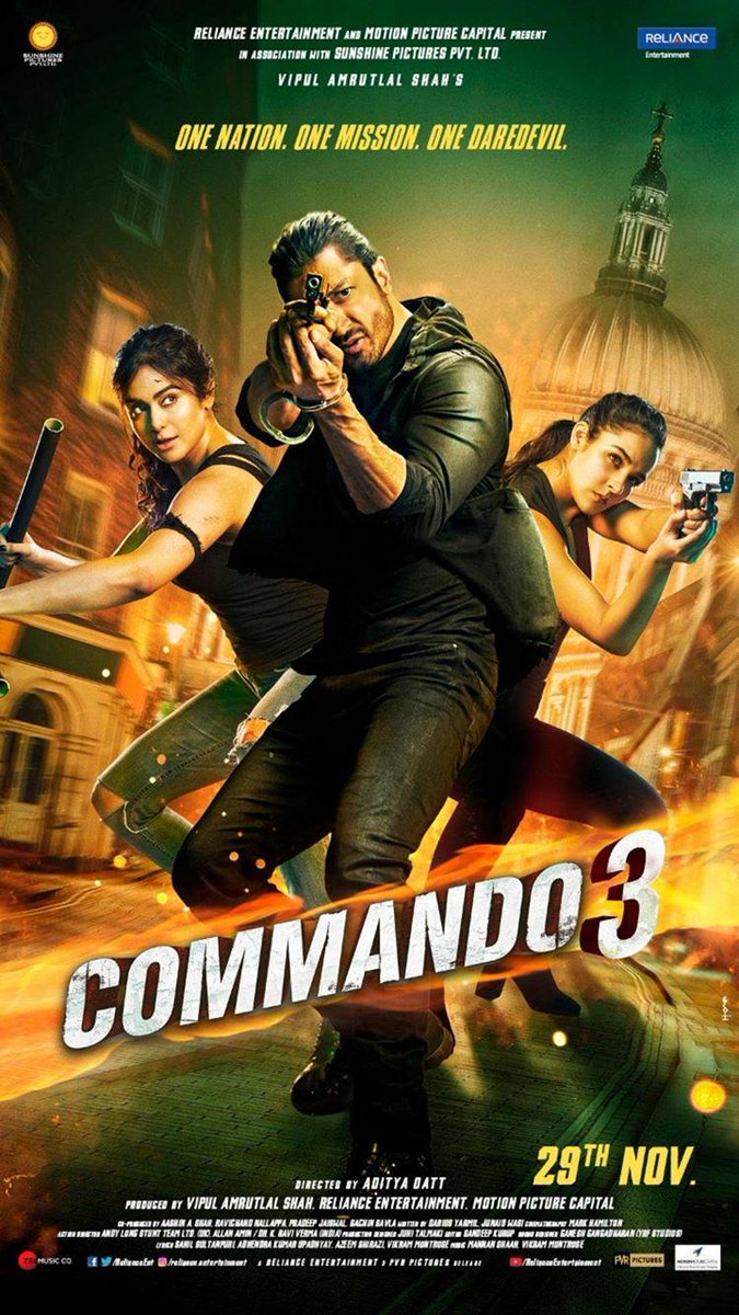 Meet_Unfiltered's tweet image. Just loved this trio in #commando3 
Just watch this action packed trio tomorrow #Commando3OnZeeCinema