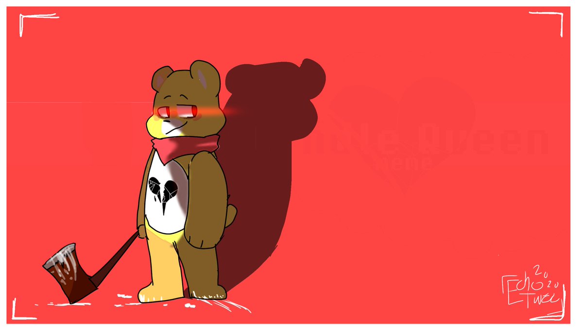 echotwee's tweet photo. It's been a long time since I got to draw broken bear. ( probably going to do a animation meme with him)
#myart #caresona #brokenbear #carebears https://t.co/emE3ckkE5y