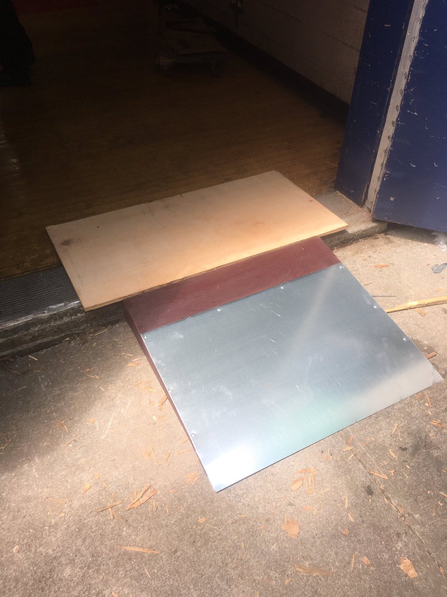 New handcrafted ramp for <a href="/Elmcor/">Elmcor</a> to help Senator @jessicaramos and her #FreshFoodFridays program, compliments of the Mason Tenders DC and <a href="/MikeMcGuire79/">Mike McGuire</a> Laborers helping the community! #MTDCPAC #LIUNANY <a href="/local79nyc/">Laborers Local 79</a> <a href="/LiUNAEasternReg/">LIUNA Eastern Region</a> <a href="/NYSLaborersPAC/">NYS Laborers PAC</a>