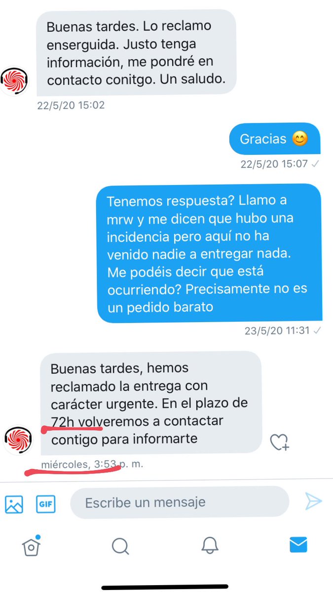 Lo de mentir siempre bien no? @MediaMarktAC 
Las 72 h llevan siendo hace 15 días desde que hice el pedido.