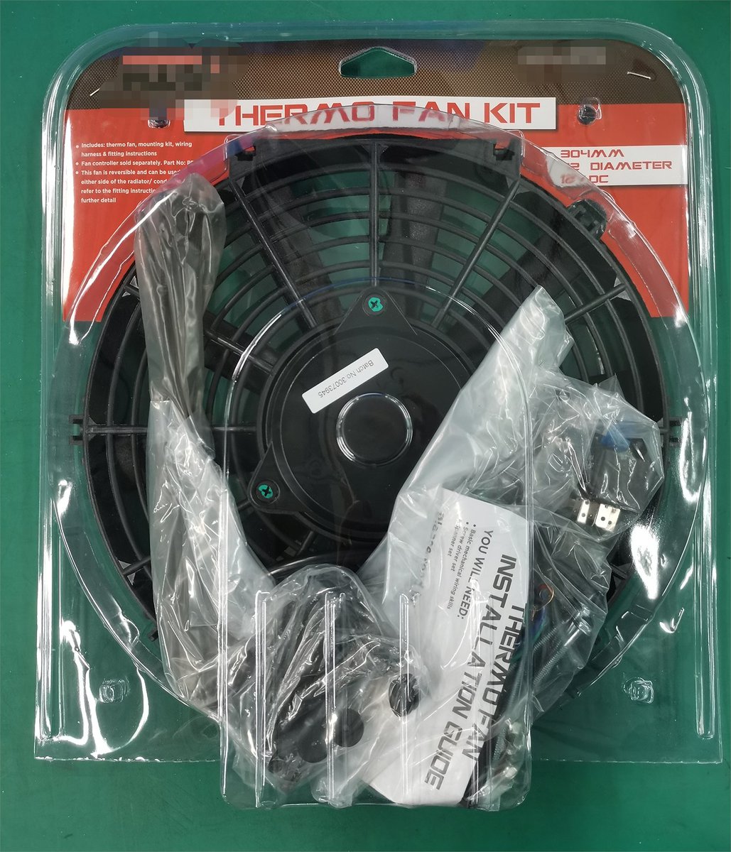Baiyue Axial Fans come in several different sizes (ranging from 8" to 16") and mounting options in order to ensure the correct fit.These fans are powerful, durable, and lightweight. This fan is reversible for both puller and pusher and can be used either side of the radiator.