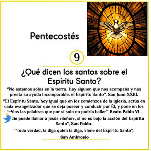 La Visita del Espíritu Santo