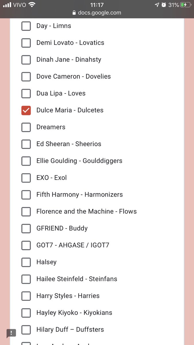 SquadDulcete's tweet photo. ⚠️Últimas horas para votar entre los 50 fandoms musicales de la atualidad. 

Si establecemos una meta de votos hoy, ¿ayudarías? RT para difundir, quiero saber cuántas personas colaborarían 🗳🙌🏻 

https://t.co/6eoKo3RCYD https://t.co/kUhDEZK30W