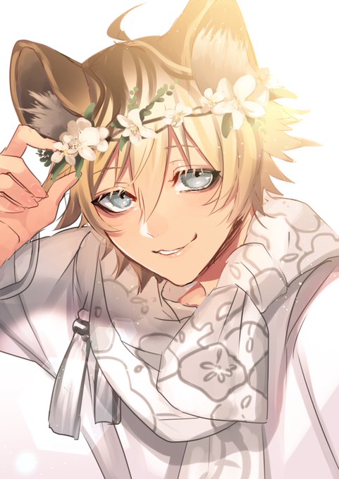 「flower wreath」 illustration images(Popular｜RT&Fav:50)