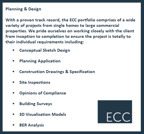 ECCGroupLtd's tweet photo. ECC Group is a consulting and engineering practice with an extensive portfolio covering all aspects of engineering consultancy, surveying, energy consultancy and architectural design.
Get in touch info@eccgroup.ie  
#ECCGroup #engineeringservices #architecture #energy https://t.co/pMP3naSq8P