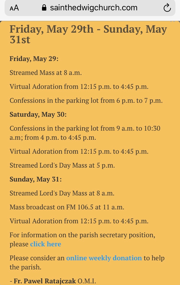 Saint Hedwig Church tweet media