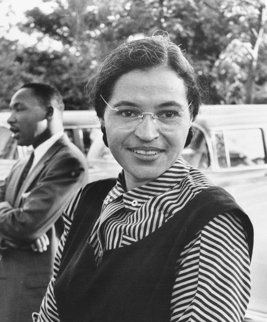There& #39;s been a lot of misuse & mischaracterization of Martin Luther King & Rosa Parks this week to decry the uprisings taking place from Minneapolis to Atlanta. In the interest of historical accuracy, a short thread & reminder of what King and Parks actually said and did: