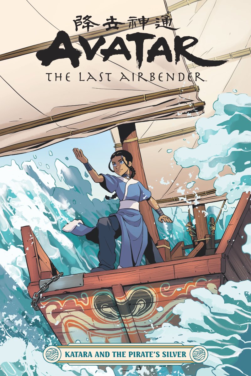 DarkHorseComics's tweet photo. The next official comic in the ongoing continuation of Avatar: The Last Airbender is a standalone graphic novel starring Katara! Katara and the Pirate's Silver will be out Oct. 2020 - details: https://t.co/PwHQ3mF8tt

By @FaithErinHicks @Peter_Wartman with @Nickelodeon #atla https://t.co/2hD45Xco3b