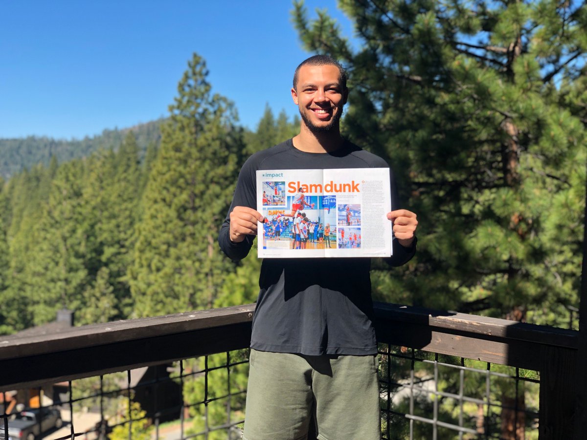DunkMSOfficial's tweet photo. Itβs World MS Day! Weβre honored to be featured in the Spring 2020 issue of Momentum magazine, an @mssociety international magazine ππ½π§‘π Learn about our founderβs story and the future of #DunkMS on page 72 and online! #MS #mssociety #msawareness #worldmsday #multiplesclerosis https://t.co/Nm6Ar1RZDi