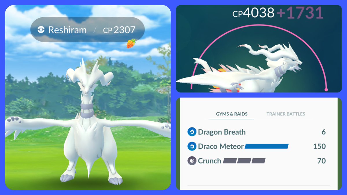 Can Reshiram Be Shiny in 'Pokémon GO'?