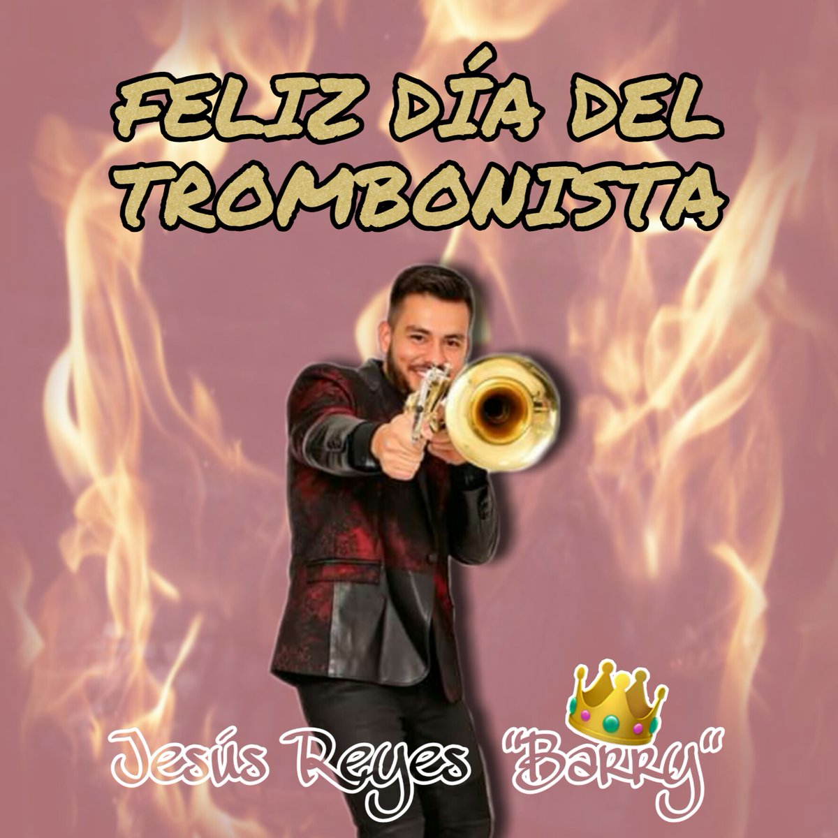reynas_jesus's tweet photo. FELIZ DÍA DEL TROMBONISTA 🎉
HOY QUEREMOS FELICITAR A NUESTRO TROMBONISTA FAVORITO Y PARA NOSOTRAS EL MEJOR DE TODOS EN SU DÍA👑.
TE AMAMOS MUCHÍSIMO. ❤
TE VEMOOOS PRONTOOO ❤
#LRDJR 👑 #Barry 💜 #LaAdictiva 🎶
#ContigoHastaElFinal ✨ @jesusbarry_ https://t.co/7hecYjNUXY