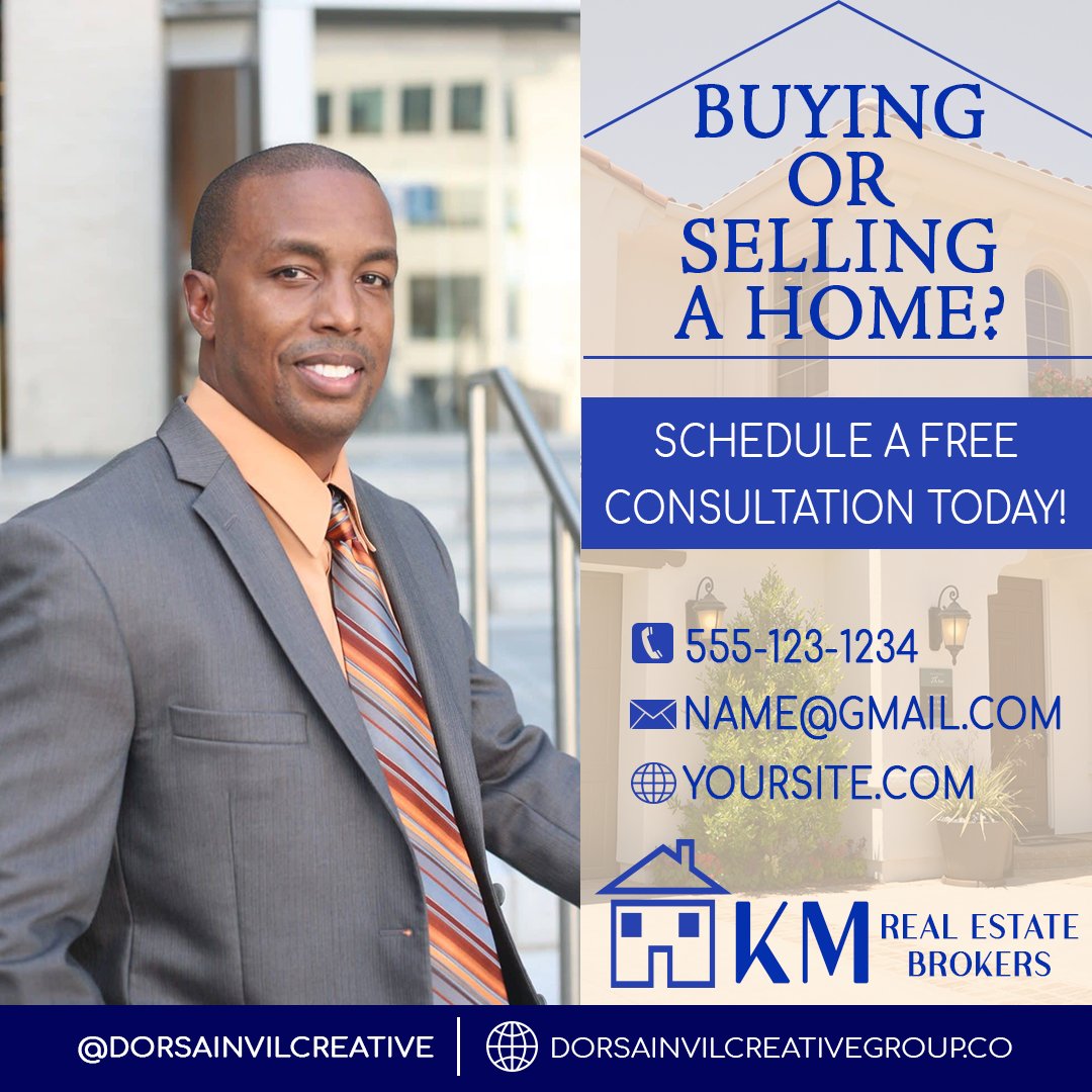DCGroup__'s tweet image. Real estate agent graphics should be clean, concise, straight to the point. Email 📧  dorsainvilcreativegrouo@gmail.com to get your professional service add crafted within 3 business days.
