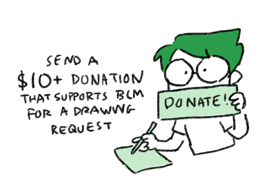 donate $10+ to support BLM and i will make a drawing for you, leave proof of donation and a photo ref in the replies

find ways to donate here: https://t.co/fYI45yTPDx 