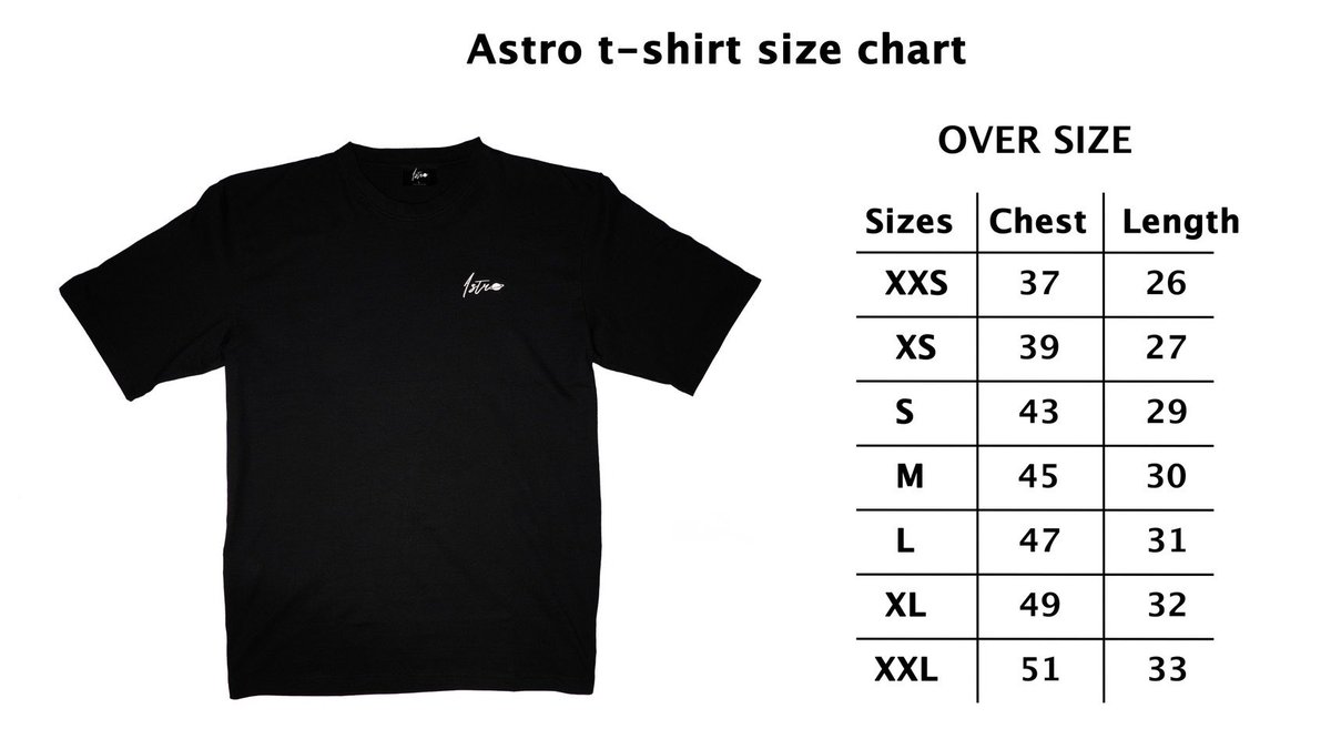 เสื้อAstroมีไซส์ xs xxs มาเพิ่มนะค้าบ ใครสั่งไปแล้วอยากเปลี่ยนรอรายละเอียดในไอจีนะ กลัวตัวใหญ่ใส่กันไม่ได้😂 #astrostuffs