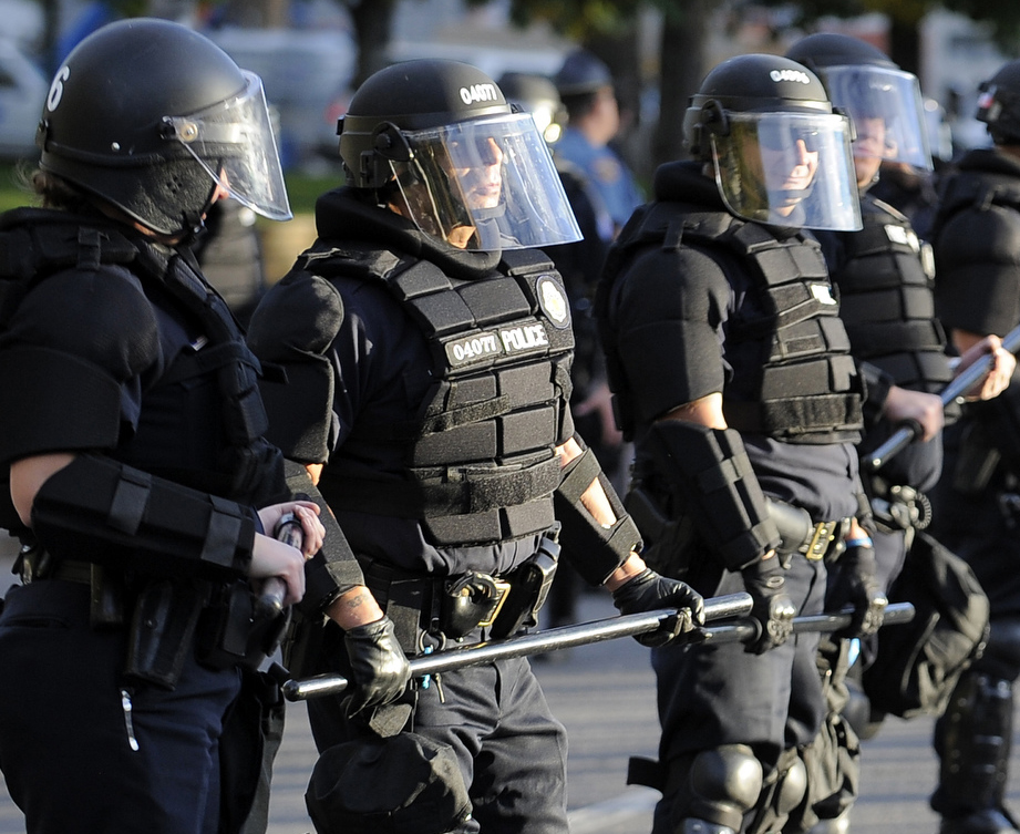 the globe use agent provocateurs when they wish to make a peaceful protest violent, this gives the Police an excuse to go in team handed with full riot gear and take the moral high ground away from the peaceful activists.