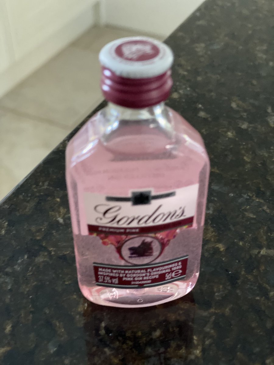 It fell out of the cupboard- be rude not to...