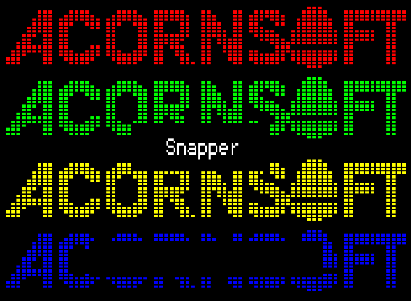 Lord_Arse's tweet photo. Retrogaming Memory! ❤

Title: Snapper
Publisher: Acornsoft
Version: BBC Micro
Year: 1982

Shop: https://t.co/MCIMVRjHKy https://t.co/hdExXGO2Mg