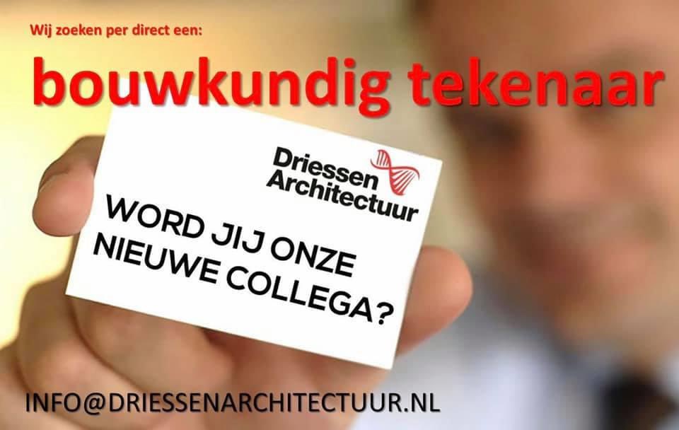 JTPMDriessen's tweet photo. -VACATURE-
Ben jij het bouwkundig talent en expert in Archicad 3D bouwsoftware of wil je dit worden én zoek je een leuke job op een creatief bureau met veel variatie? Neem dan contact met ons op! Info@driessenarchitectuur.nl https://t.co/sOuDZOwTt5