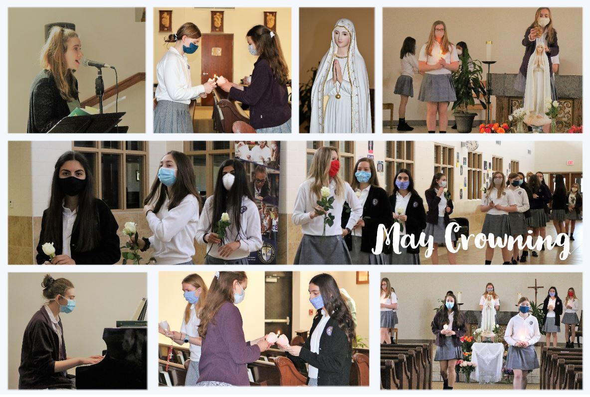 SCAwixom's tweet photo. #MayCrowning looked a little different this year, but it was beautiful all the same!  If you missed the livestream, a recording is available 📽️⬇️ https://t.co/HjjkThAWse
⭐💜😇🌷 #MotherMary #Mary #SCAfaith #SCA #SCAtradition #SCAsisterhood @aodschools  @DetroitCatholic https://t.co/ZKyyILGshe
