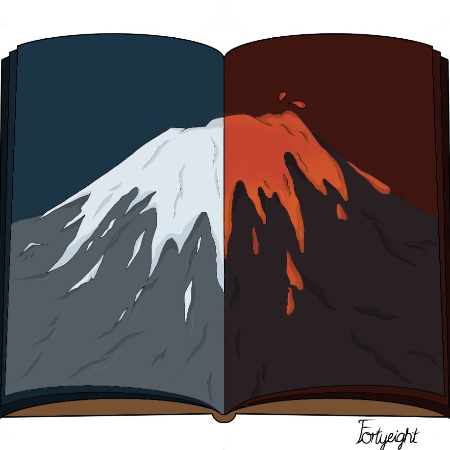 by48hours's tweet photo. Volcano 🌋 
.
.
.
#byfortyeighthours #artistsoninstagram #fire #bonfire #night #art #artist #design #volcano #today #thailand #nightsky #sketchbook #sketch_daily #sketch #วาดรูป #colorful #imagine #cartoon #magma #artwork #drawing #mobileart #mobile #moonlight #sky #iceberg https://t.co/PGWvzcII9s