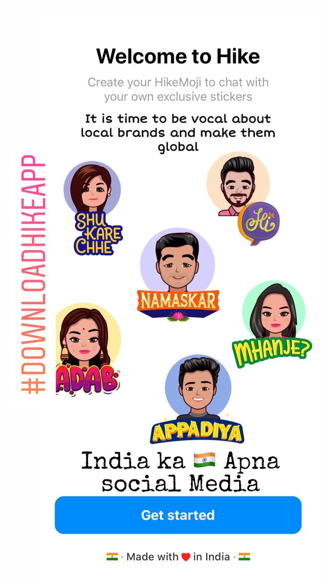 cramakrishnared's tweet photo. #IndiaSupportsRoposo
Please 🙏🙏include #hike in your social hub ,it is an indian🇮🇳 messenging application.
Click here 👇🏼
https://t.co/LmIrqYu5DK https://t.co/QIT2dVBsSD