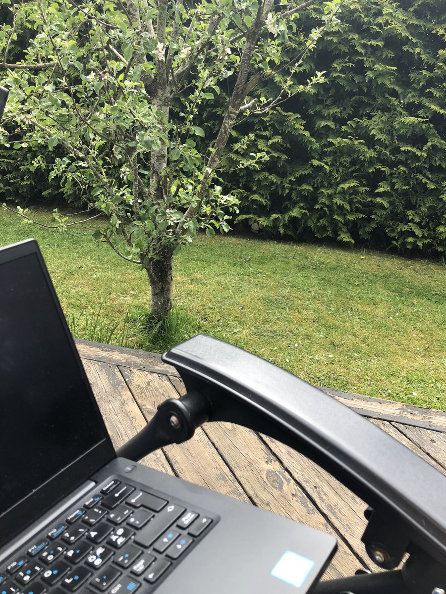 Snart dags att examinera studenter igen, så nu pågår trevlig läsning av examensarbeten. Både kul och spännande på samma gång! Känslan av högtidlighet blandas med sol och försommar.