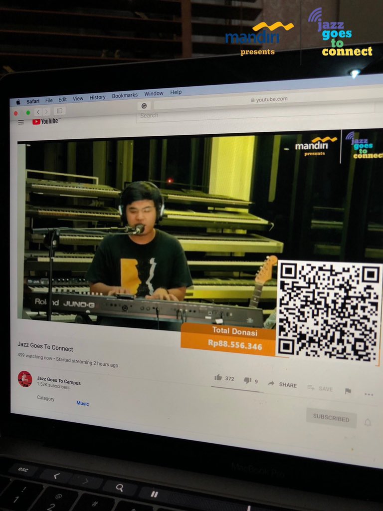 JGTCfestival's tweet photo. It's @jazeeed now performing live on our Youtube channel! Tune in to witness his amazing talent.

#JazzGoestoConnect https://t.co/r2jTEqm0aA