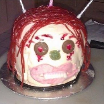 "โอยะ ถึงเวลาแล้วสินะและเค้กสุดพิเศษของค่ำคืนนี้คือ!...แท่น แท๊น~เค้กคุณผู้หญิงที่งดงามมากๆยังไงล่ะ!"

"...อาเรเร๊ะ?มีบางอย่างผิดพลาดรึเปล่านะแต่ฉันว่าฉันก็ทำตามสูตรถูกหมดทุกอย่างนะ...หย๊า ชั่งมันเถอะยังไงก็เป็นเค้กคุณผู้หญิงที่งดงามล่ะนะ~ไหนๆมีใครสนใจอยากลองชิมบ้าง!~"