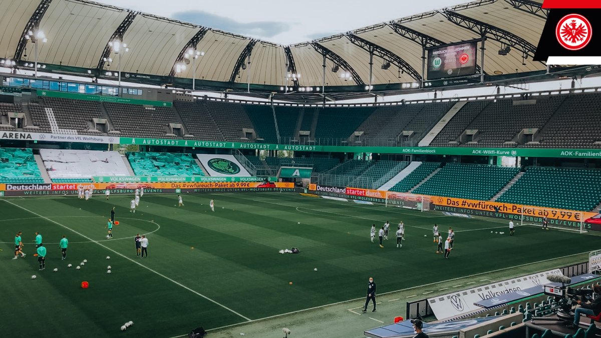 Eintracht Frankfurt In Einer Halben Stunde Geht S Los Sge Wobsge