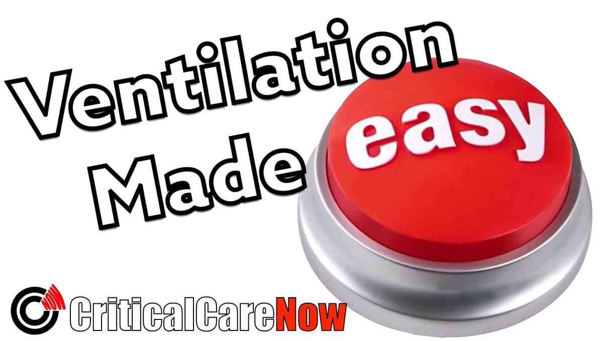 CriticalCareNow's tweet photo. Yesterday I live streamed “Mechanical Ventilation Made Easy” 

I talked about a simple approach to understanding vents and discussed the modes that you probably work with on a daily basis.

Like and subscribe to the channel if you enjoyed it.

https://t.co/uyHSUVGowH https://t.co/lAvubYqbQN